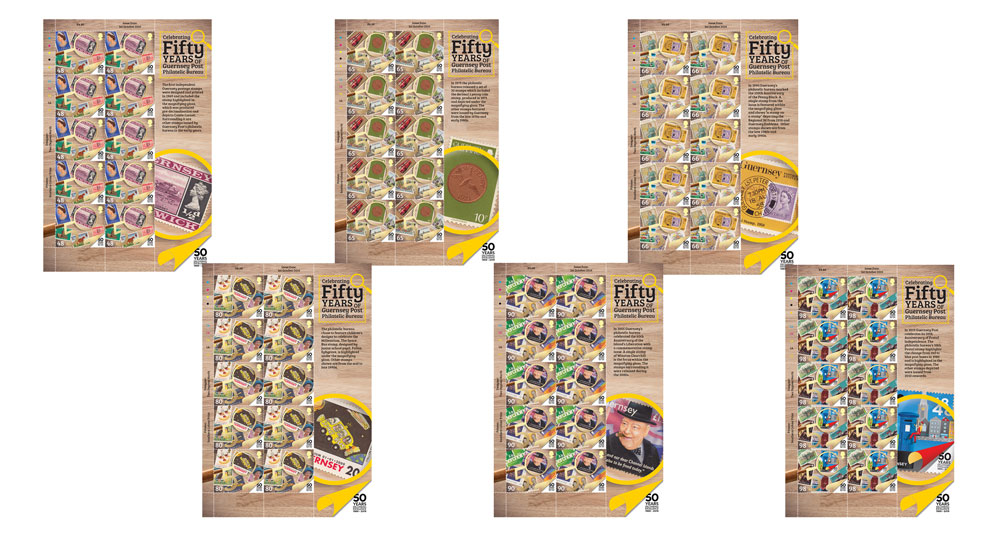 Sheets of 10